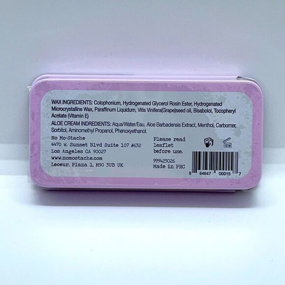 NIB No Mo-Unibrow (24) waxing strips Portable Kit - Picture 6 of 7
